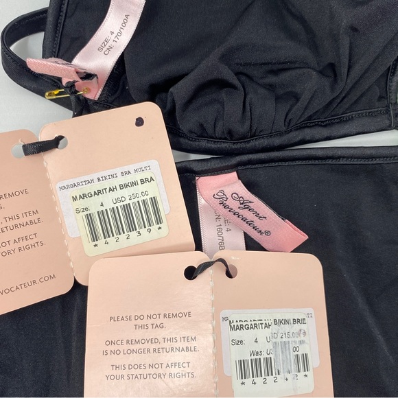 Agent Provocateur Margaritah Sequin Bikini Set NWT $465 - Picture 10 of 12